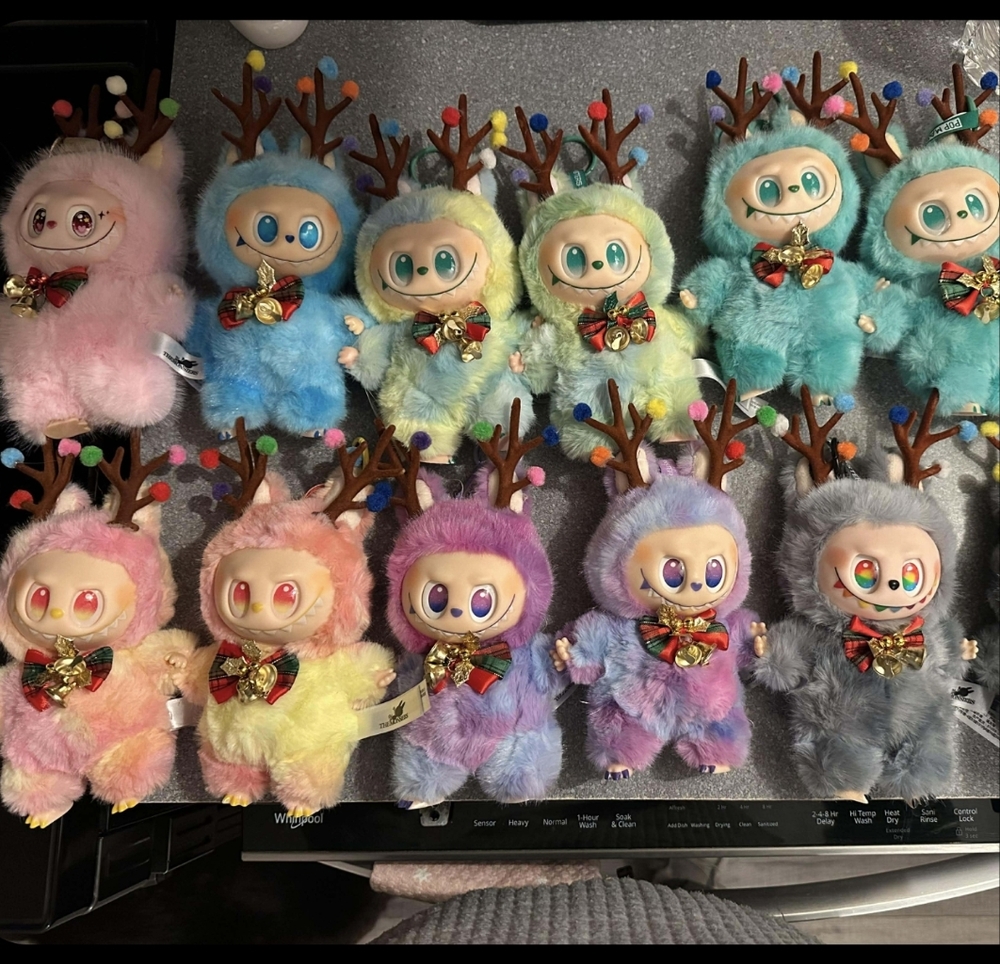 Multicolor Plush Reindeer Toys for Kids 25$ Ea Or Will Bundle Price